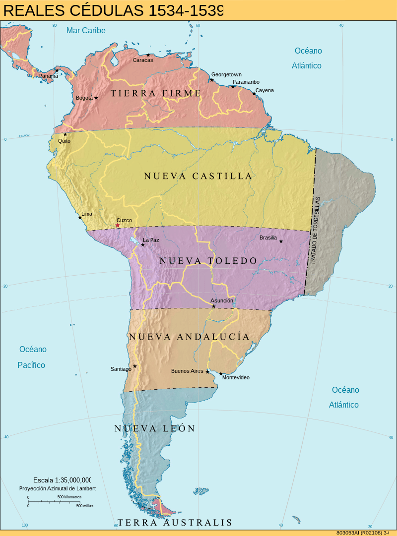 La Gobernación de Nueva Castilla